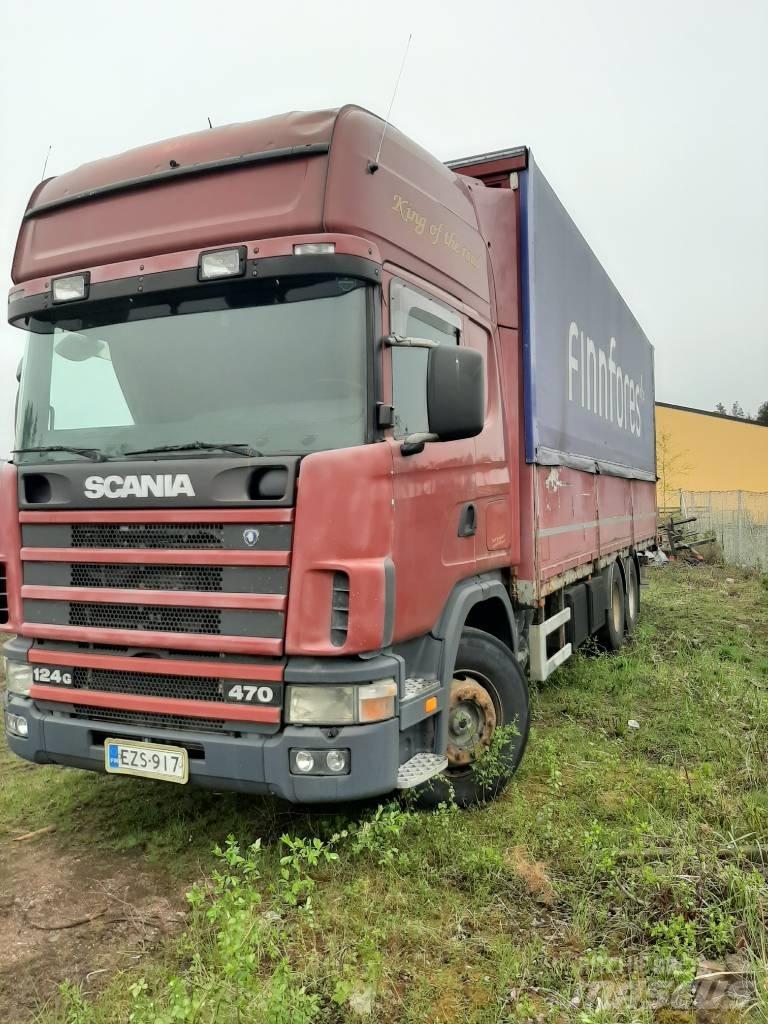 Scania R 124 カーテンサイダートラック