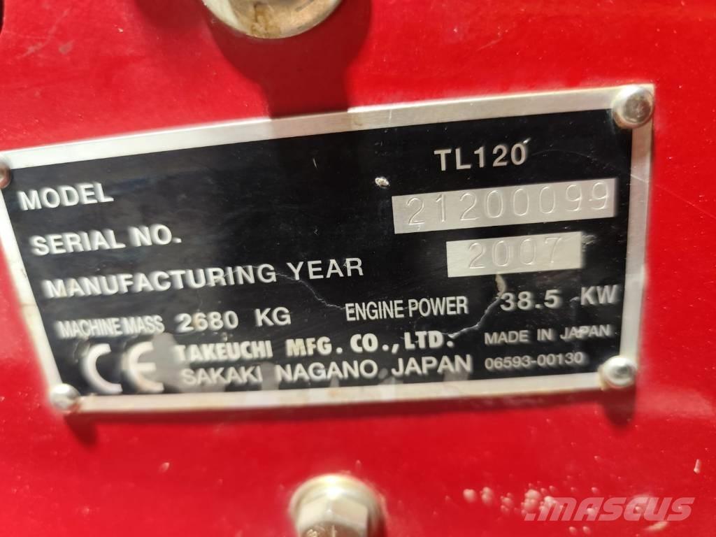 Takeuchi TL120 スキッドステアローダー