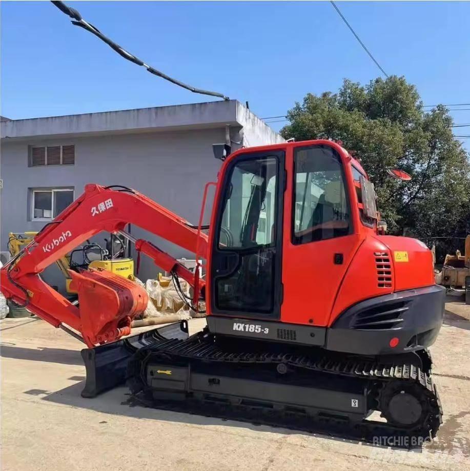 Kubota KX 185-3 中型油圧ショベル 7ｔ-12ｔ（ユンボ・パワーショベル・バックホー）