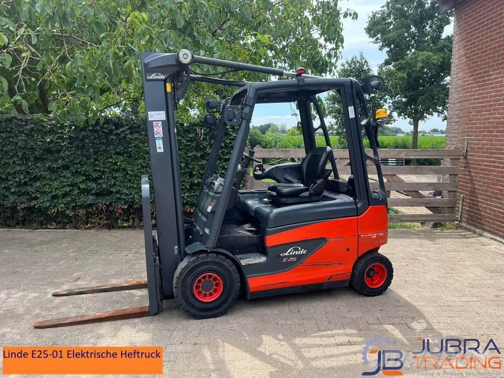 Linde E25-01 バッテリーフォークリフト