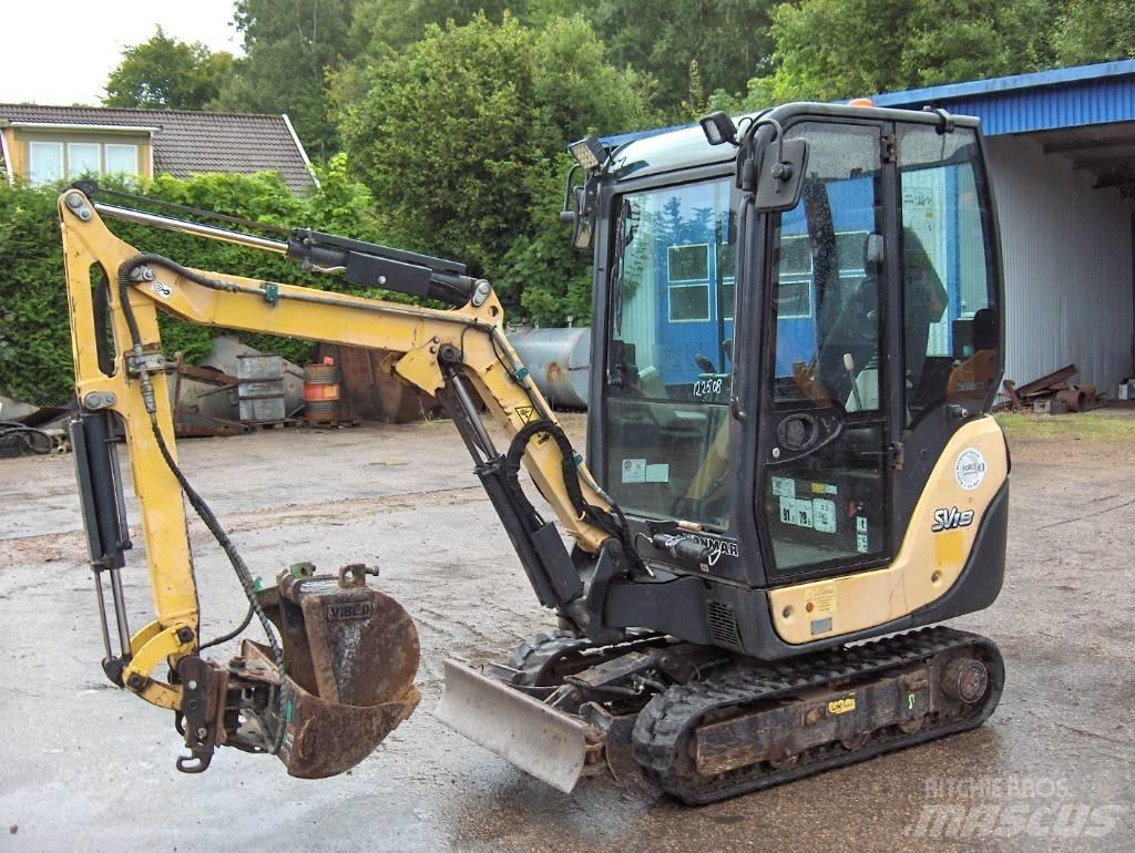 Yanmar SV 18 ミニ油圧ショベル 7t以下（ミニユンボ・ミニディガー）