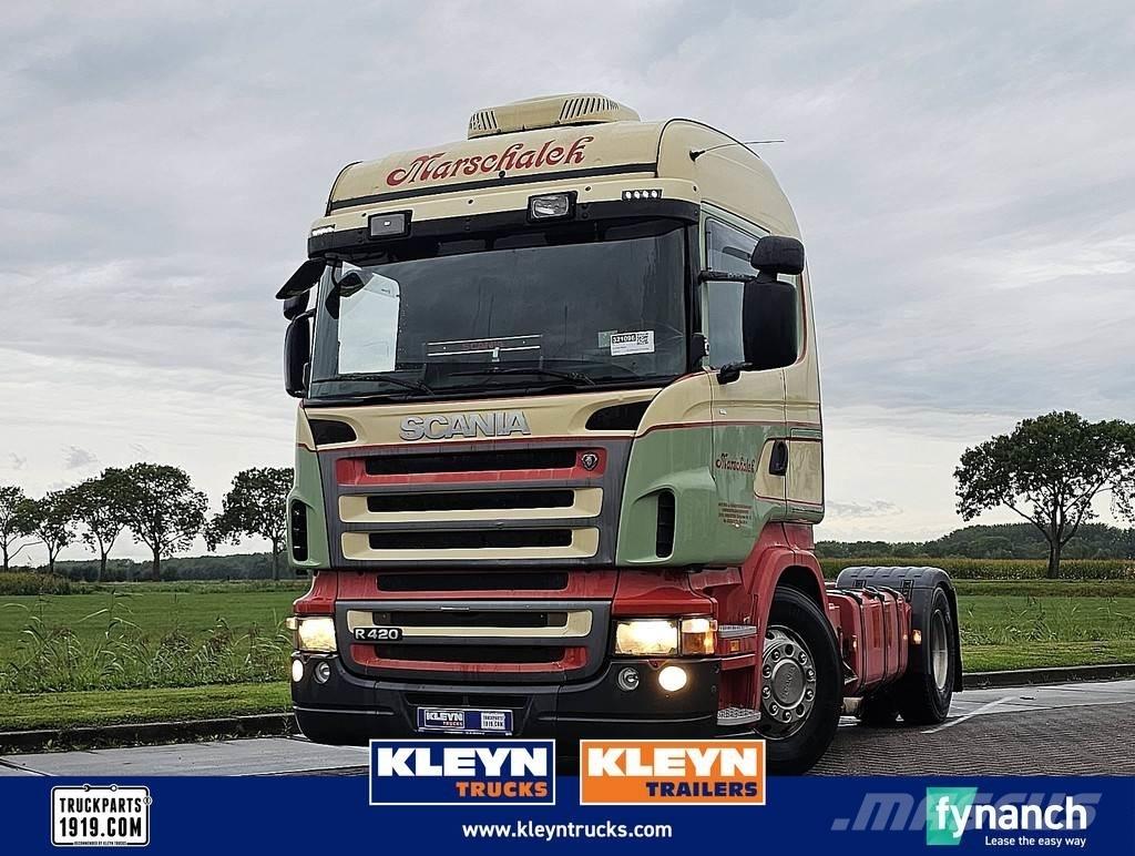 Scania R420 中古トラクターヘッド | トレーラーヘッド