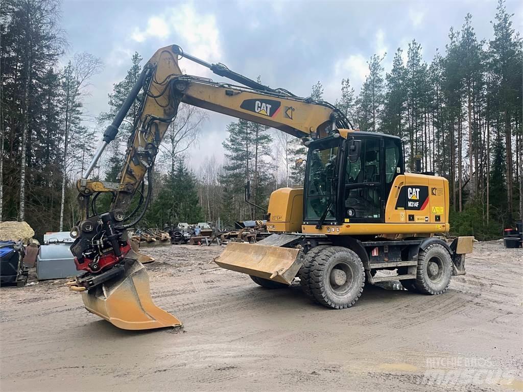 CAT M 314 F ホイール式油圧ショベル（パワーショベル・ユンボ・バックホー）