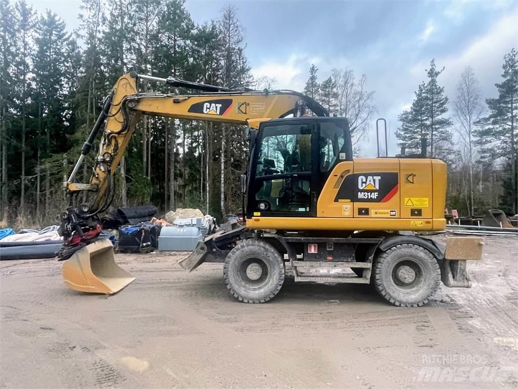 CAT M 314 F ホイール式油圧ショベル（パワーショベル・ユンボ・バックホー）
