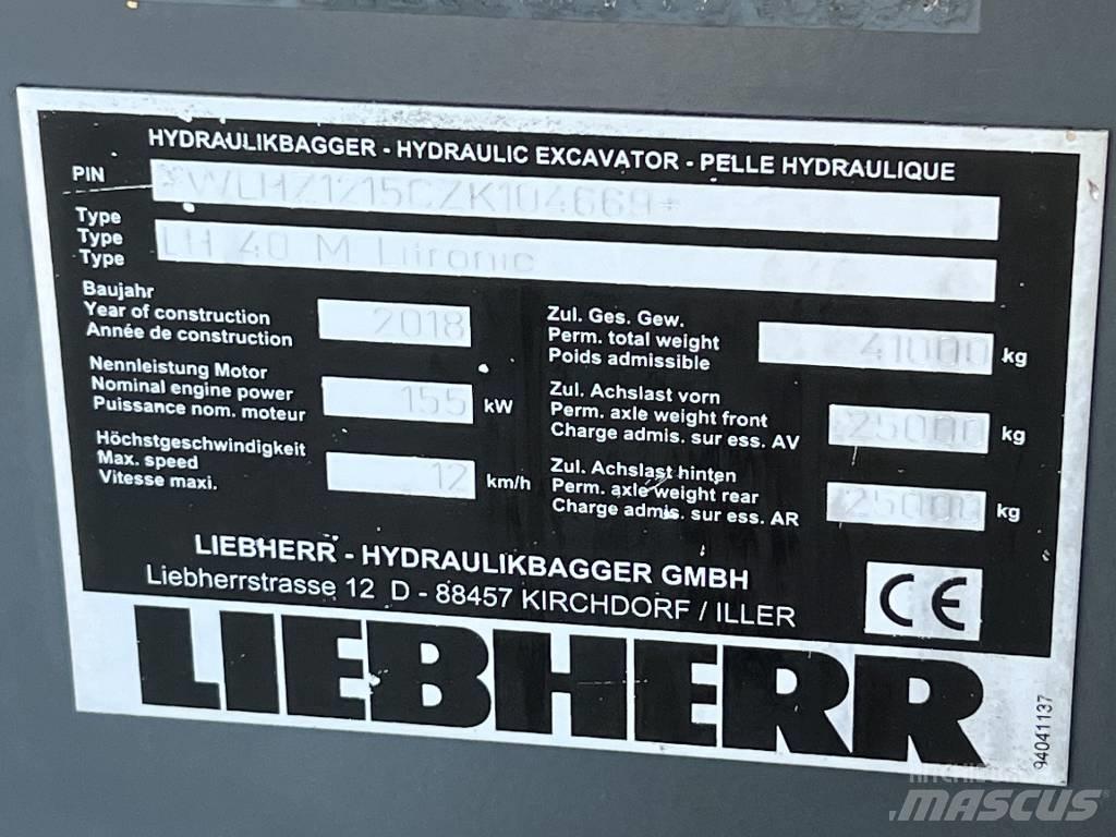 Liebherr LH 40 M ERC マテリアルハンドリング-その他