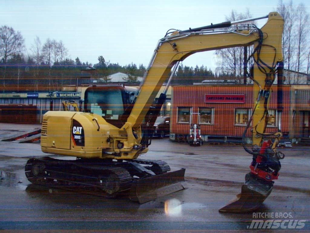 CAT 308 E 2 CR 中型油圧ショベル 7ｔ-12ｔ（ユンボ・パワーショベル・バックホー）
