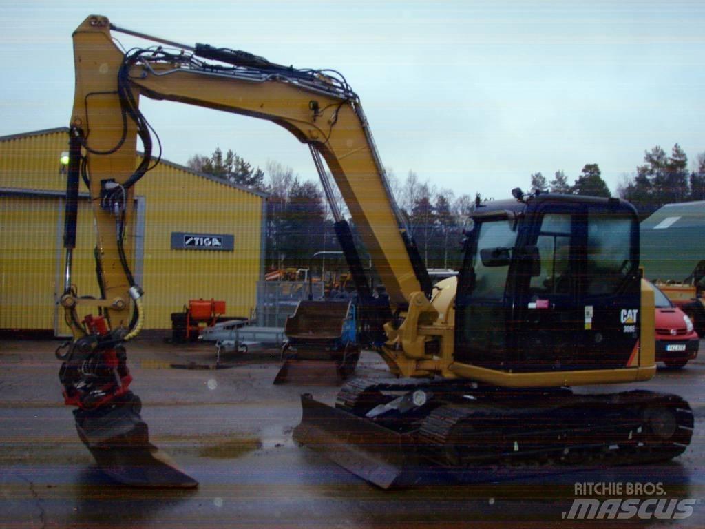 CAT 308 E 2 CR 中型油圧ショベル 7ｔ-12ｔ（ユンボ・パワーショベル・バックホー）