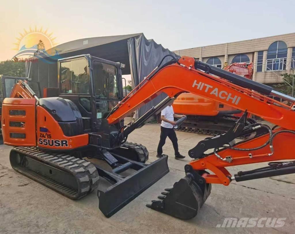 Hitachi ZX55USR ミニ油圧ショベル 7t以下（ミニユンボ・ミニディガー）