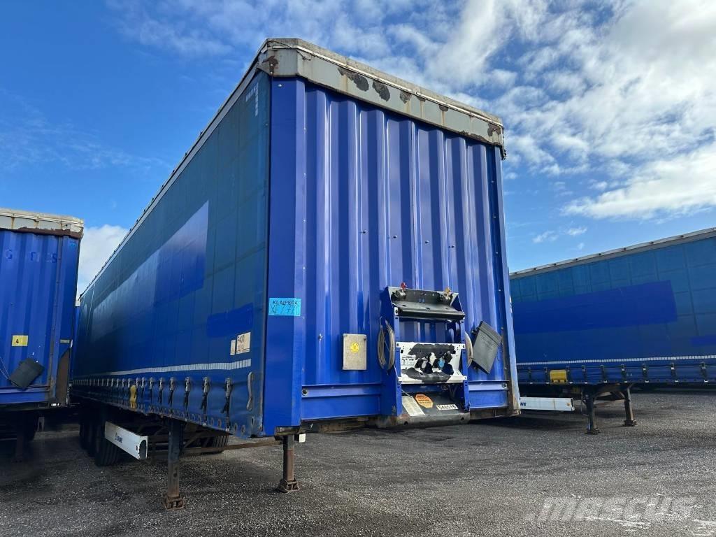 Krone SD serie 8341 カーテンサイダートレーラー