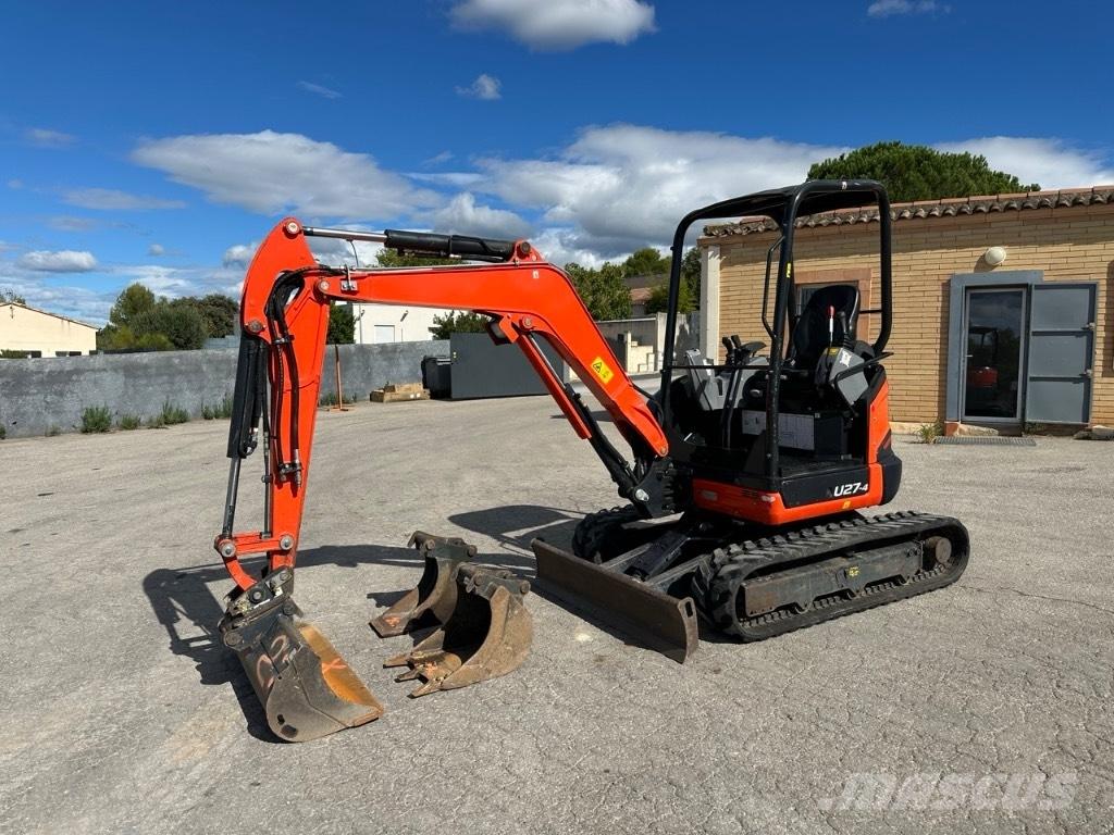 Kubota U 27-4 ミニ油圧ショベル 7t以下（ミニユンボ・ミニディガー）