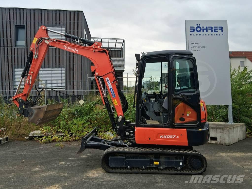 Kubota KX 037-4 | HS03 ミニ油圧ショベル 7t以下（ミニユンボ・ミニディガー）