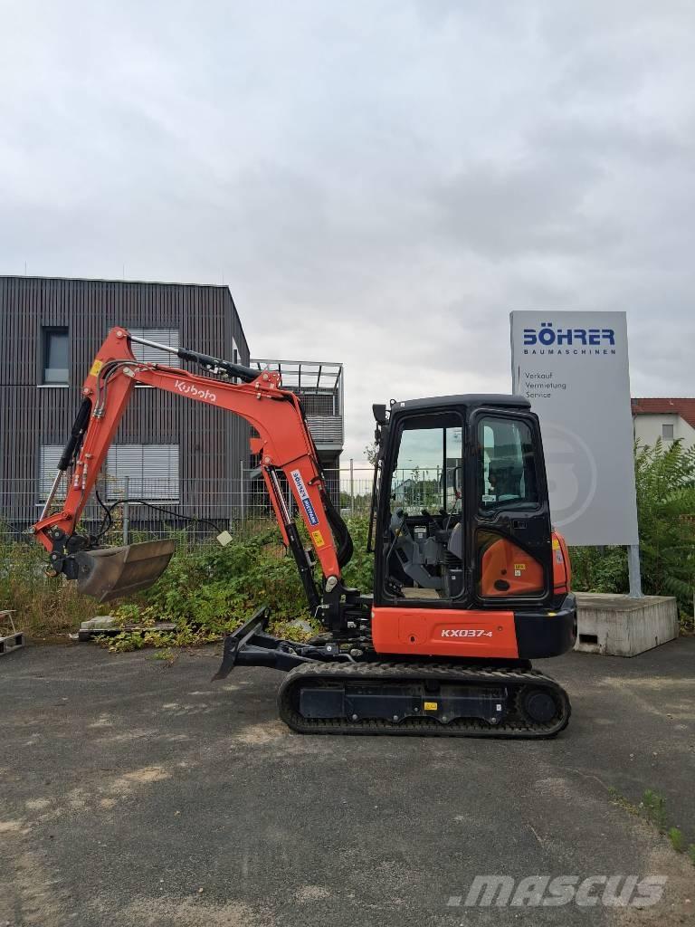 Kubota KX 037-4 | HS03 ミニ油圧ショベル 7t以下（ミニユンボ・ミニディガー）