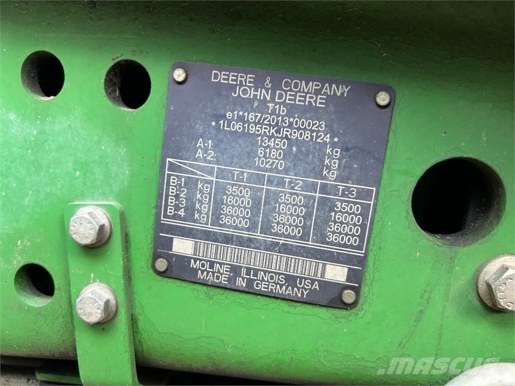John Deere 6195R トラクター