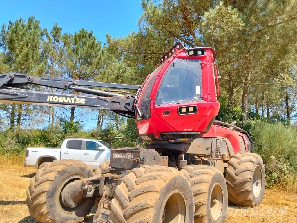 Komatsu 931 ハーベスター