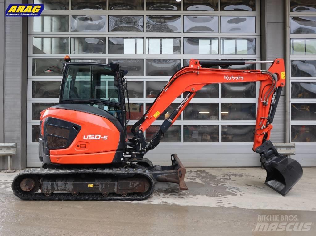 Kubota U 50-5 ミニ油圧ショベル 7t以下（ミニユンボ・ミニディガー）