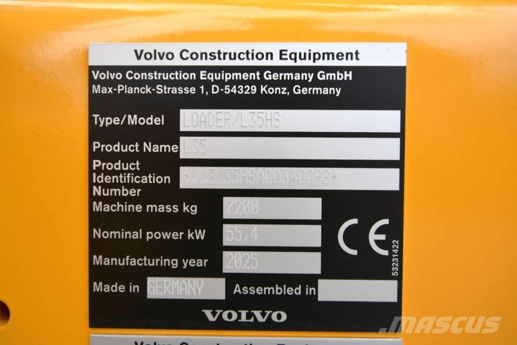 Volvo L 35 HS ホイールローダー・タイヤショベル