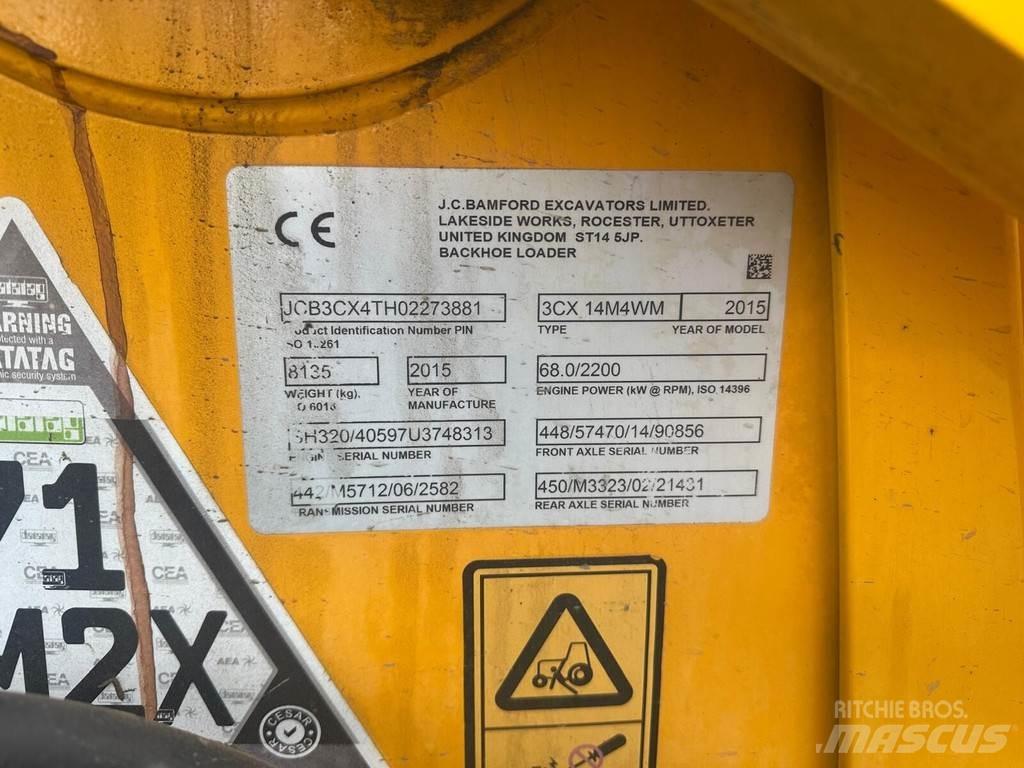 JCB 3CX 14M4WM バックホーローダー