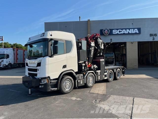 Scania R 560 クレーントラック、ユニック車