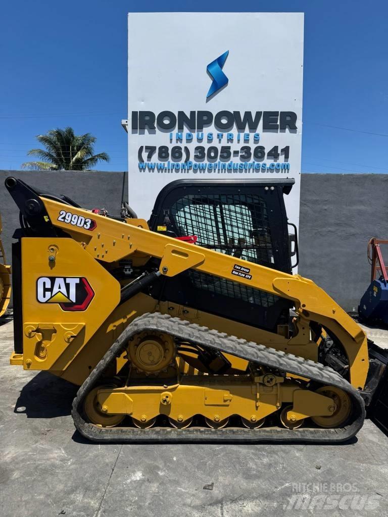 CAT 299D3 スキッドステアローダー