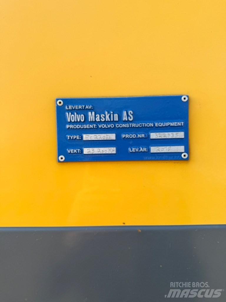 Volvo EC 220 EL 大型油圧ショベル12t以上（パワーショベル・ユンボ）