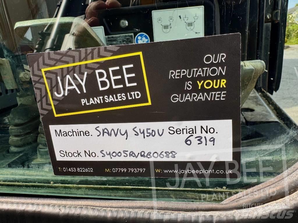 Sany SY 50 U ミニ油圧ショベル 7t以下（ミニユンボ・ミニディガー）