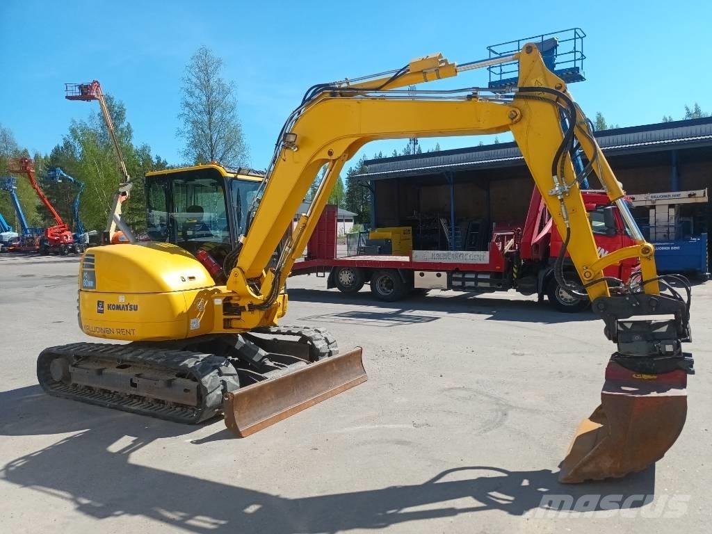 Komatsu PC 80 MR-3 中型油圧ショベル 7ｔ-12ｔ（ユンボ・パワーショベル・バックホー）