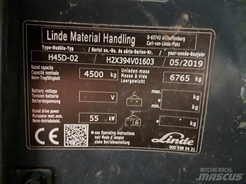 Linde H45D-02 ディーゼル・軽油