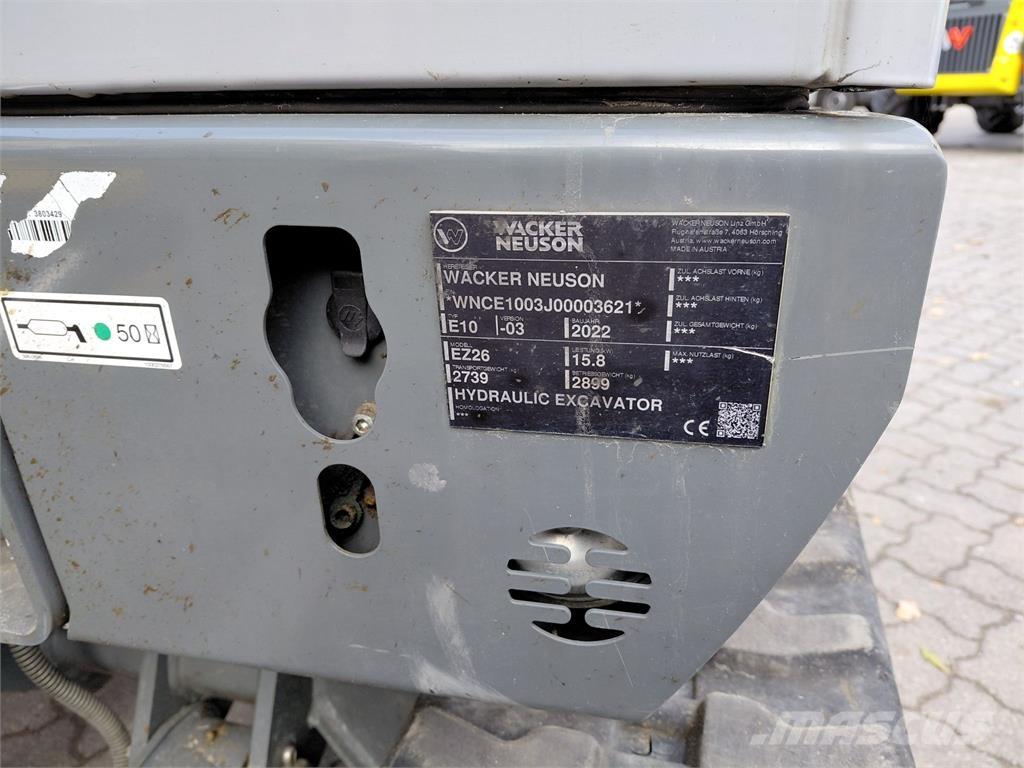 Wacker Neuson EZ26 大型油圧ショベル12t以上（パワーショベル・ユンボ）