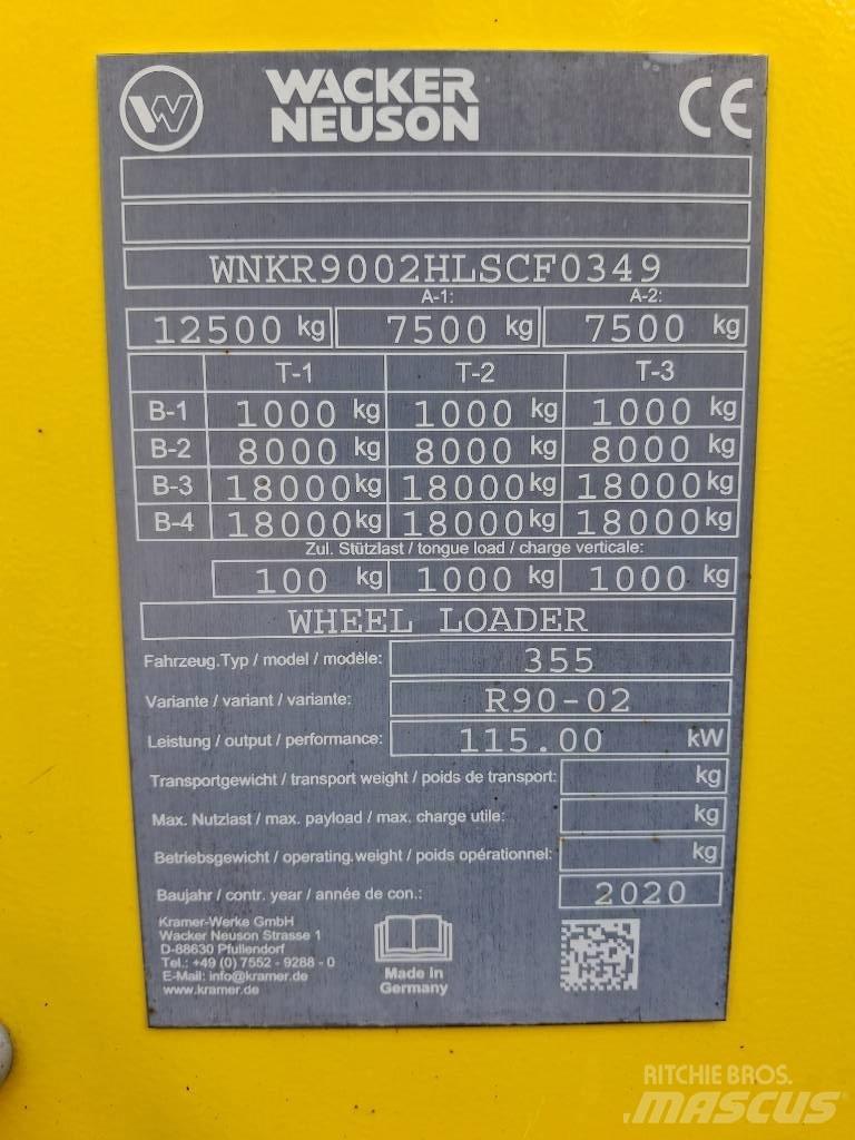 Wacker Neuson WL 95 ホイールローダー・タイヤショベル