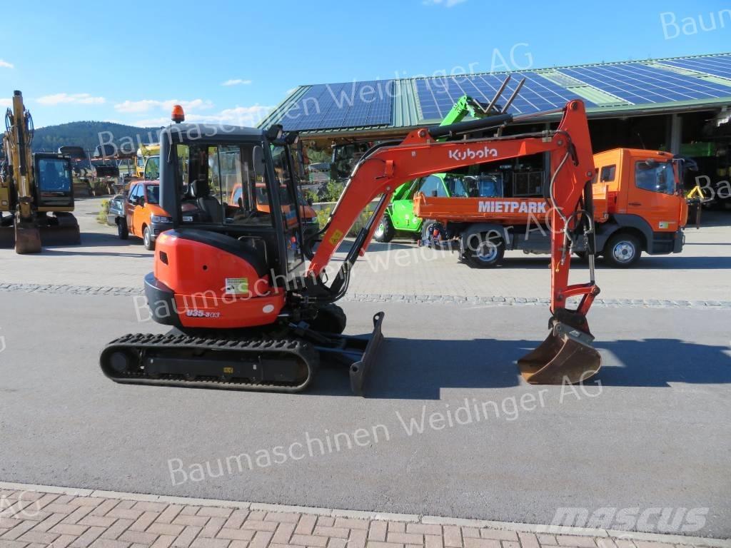 Kubota U 35-3 ミニ油圧ショベル 7t以下（ミニユンボ・ミニディガー）