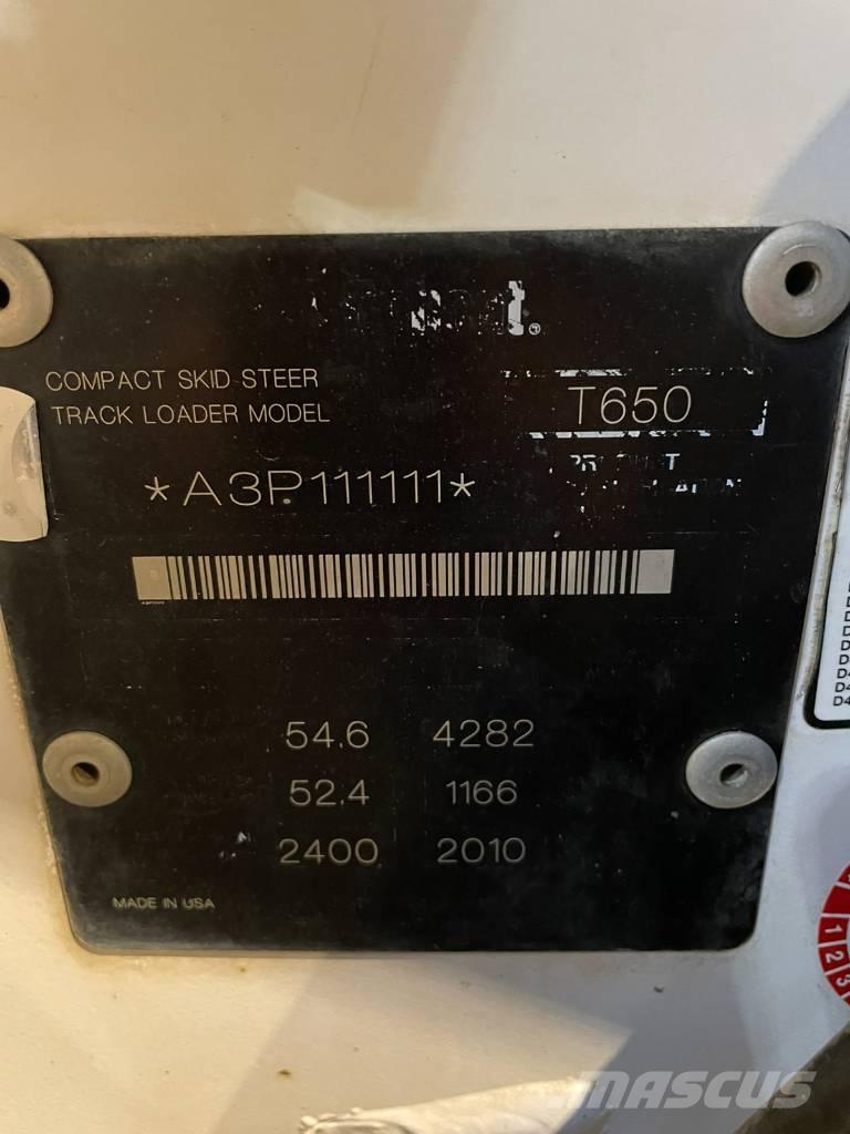 Bobcat T 650 クローラーローダー