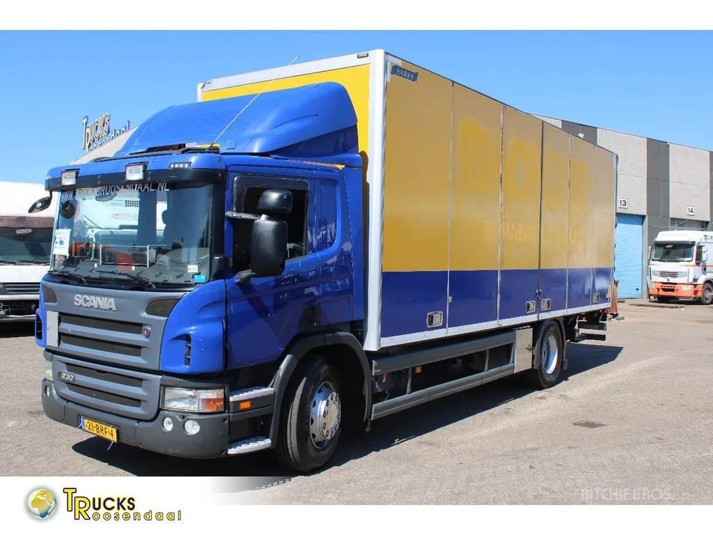 Scania P 230 + LIFT ボックスボディー、ウイング、箱車