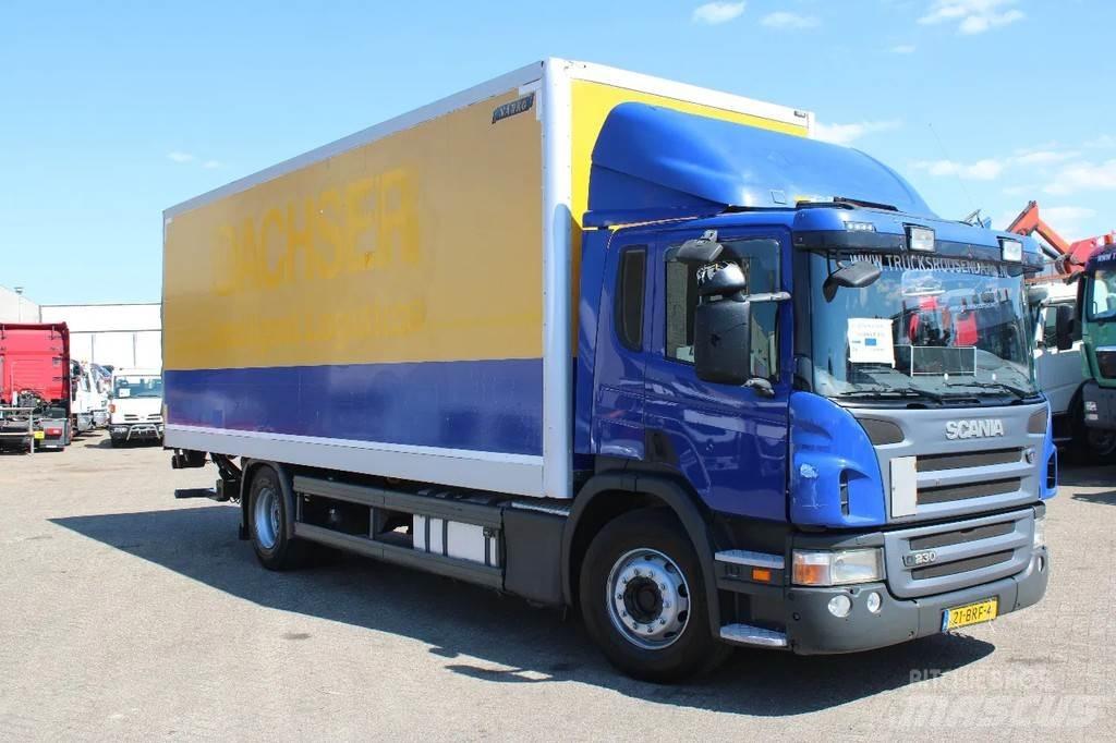 Scania P 230 + LIFT ボックスボディー、ウイング、箱車