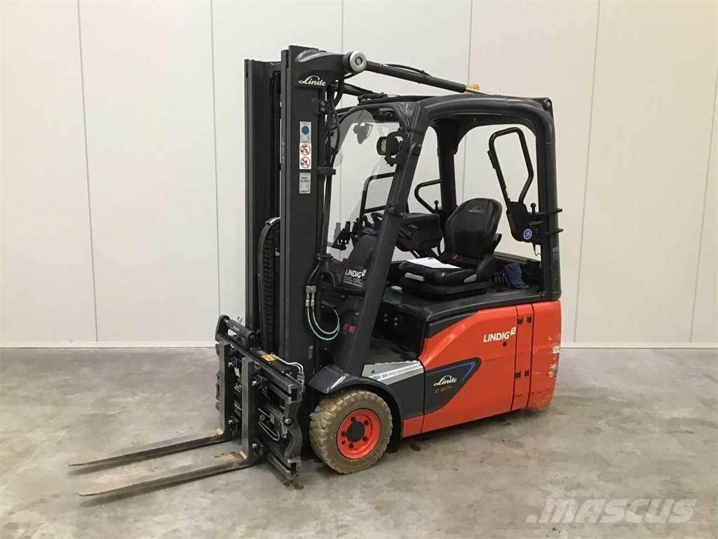 Linde E16 ION バッテリーフォークリフト