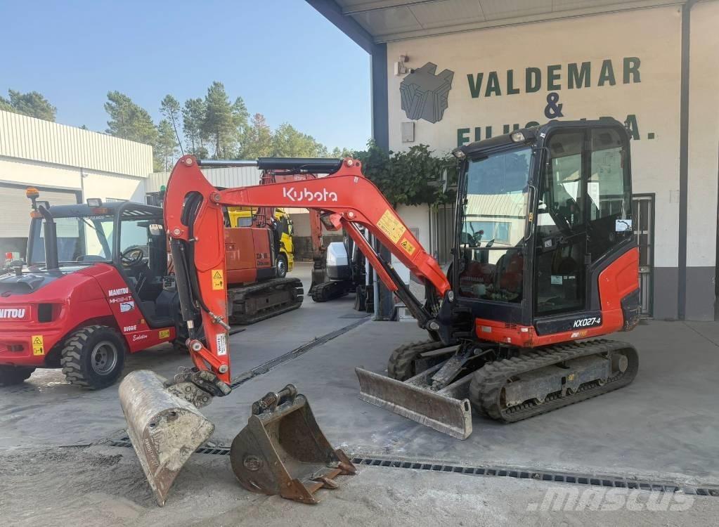 Kubota KX 027-4 ミニ油圧ショベル 7t以下（ミニユンボ・ミニディガー）