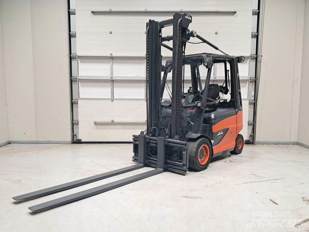 Linde E40H-01/600 バッテリーフォークリフト