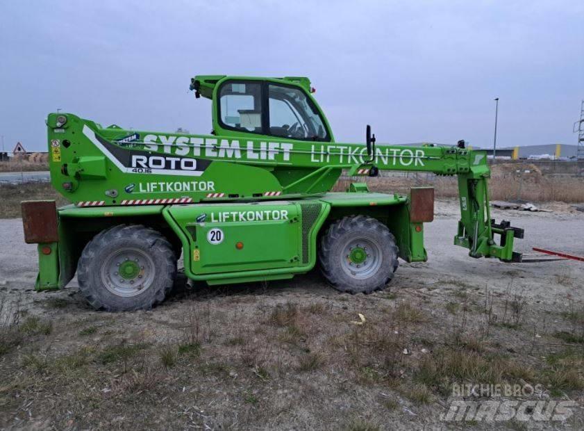 Merlo Roto 40.16 テレスコーピックハンドラー