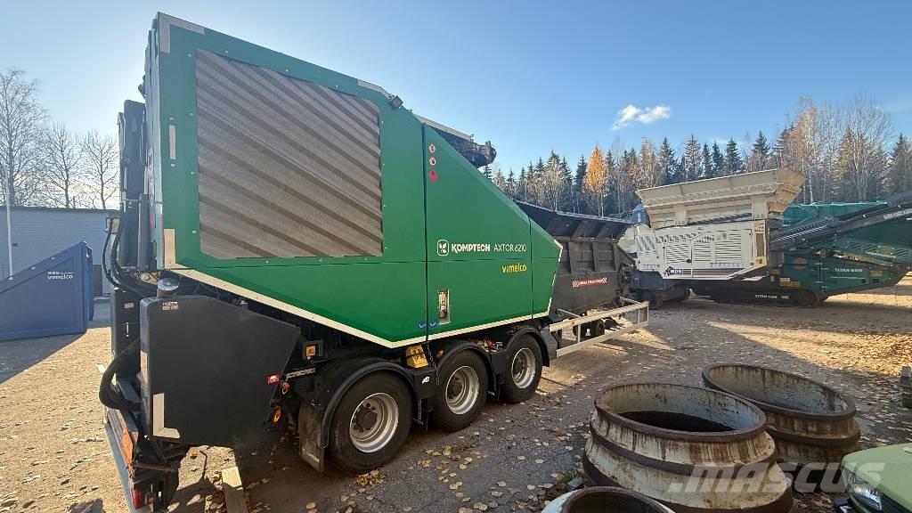 Komptech Axtor 6210 ウッドチッパー