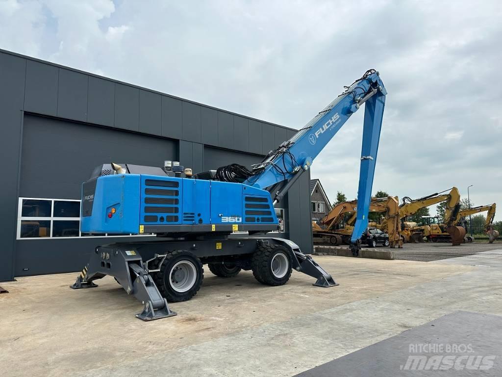 Fuchs MHL 360 F 廃棄物／工業産廃処理機