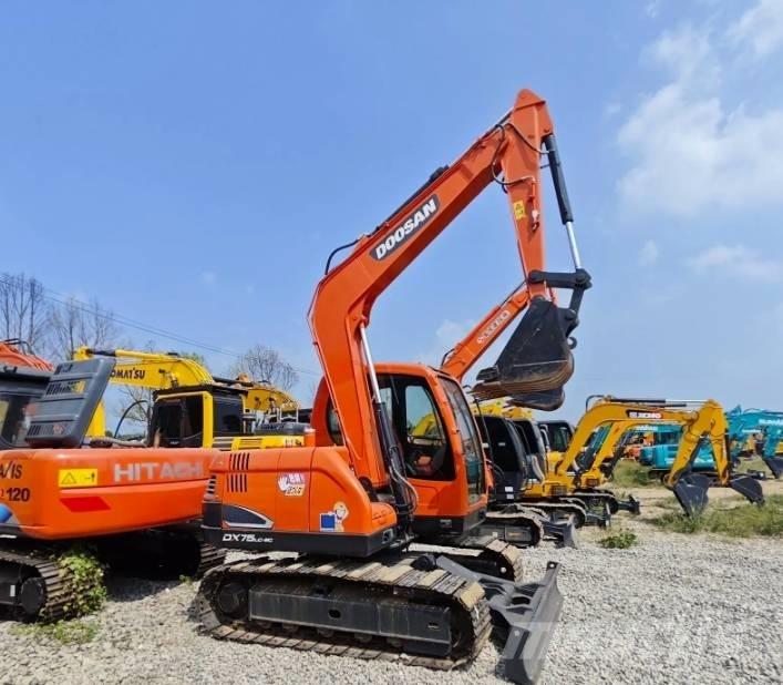 Doosan DX75-9C 中型油圧ショベル 7ｔ-12ｔ（ユンボ・パワーショベル・バックホー）