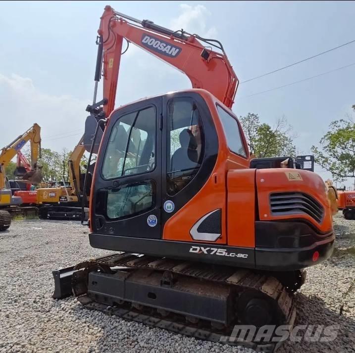Doosan DX75-9C 中型油圧ショベル 7ｔ-12ｔ（ユンボ・パワーショベル・バックホー）