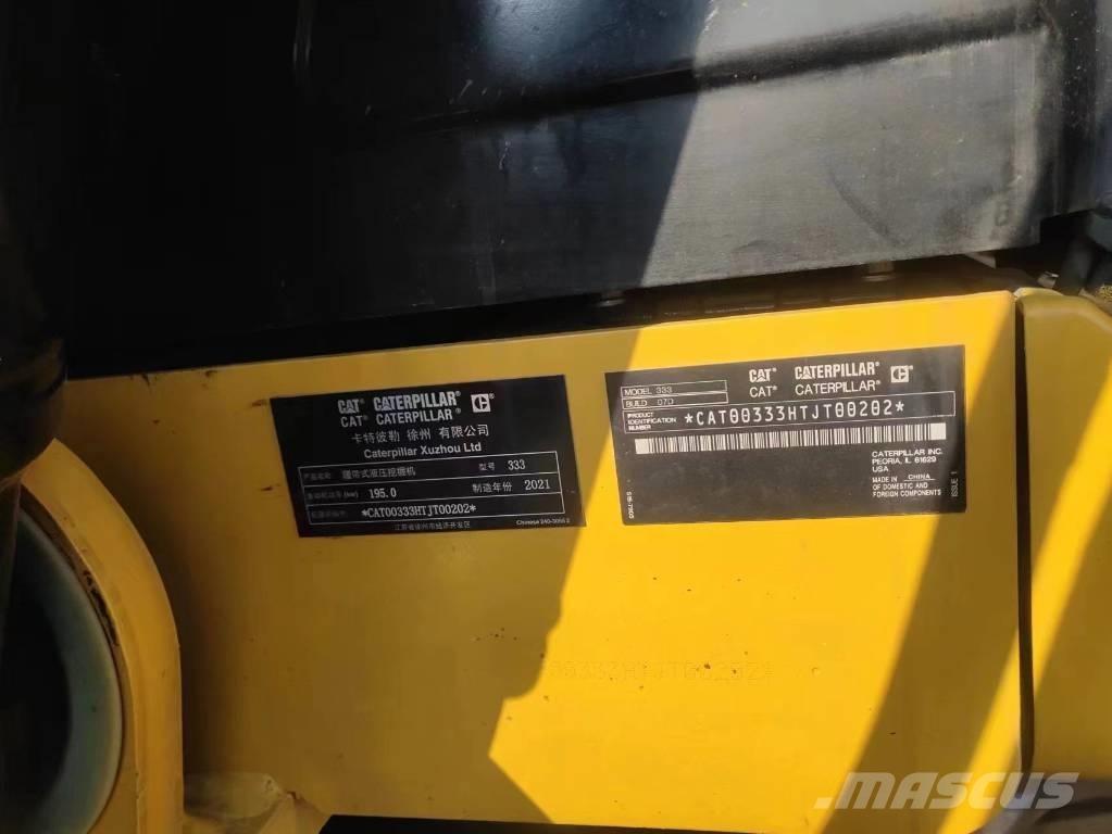 CAT 2021 CAT 333 大型油圧ショベル12t以上（パワーショベル・ユンボ）