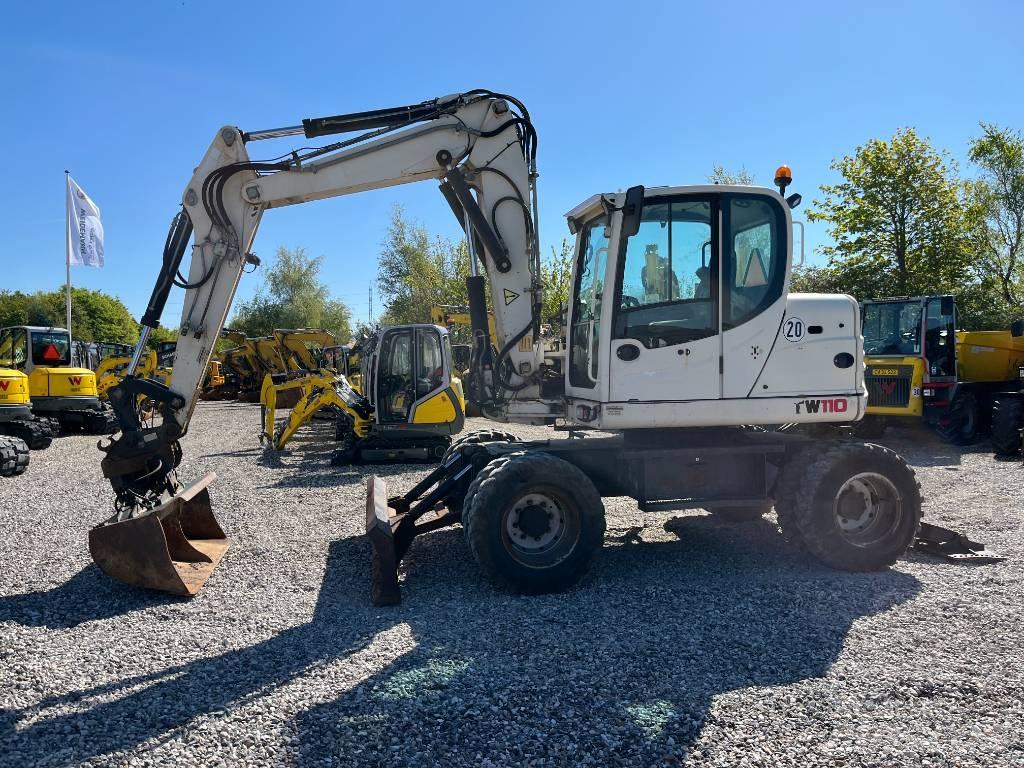Terex TW 110 ホイール式油圧ショベル（パワーショベル・ユンボ・バックホー）
