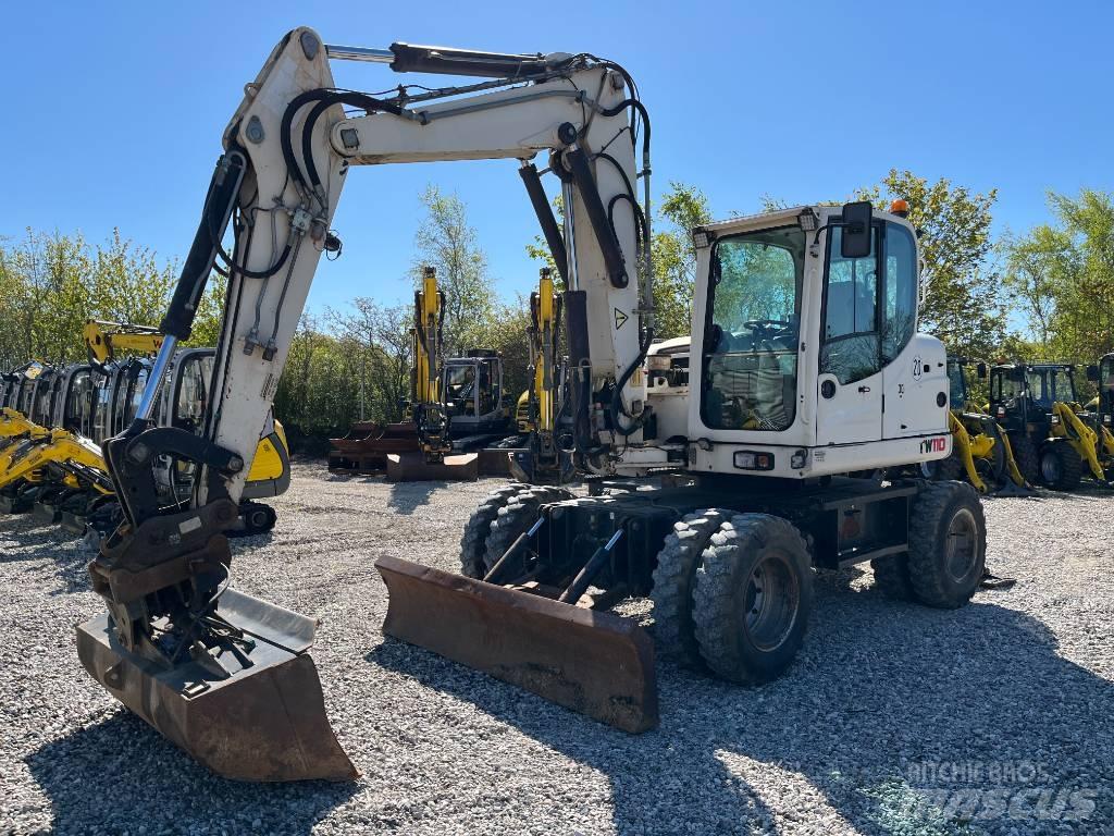 Terex TW 110 ホイール式油圧ショベル（パワーショベル・ユンボ・バックホー）