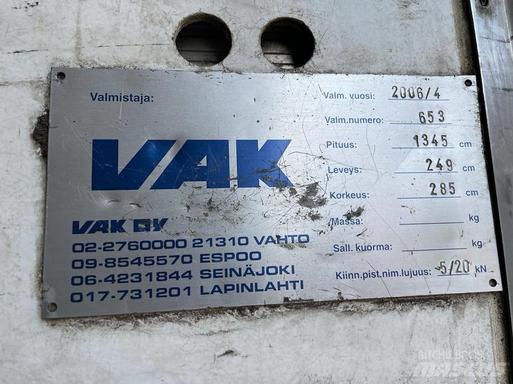 VAK VAK V-5-40 ボックスボディートレーラー