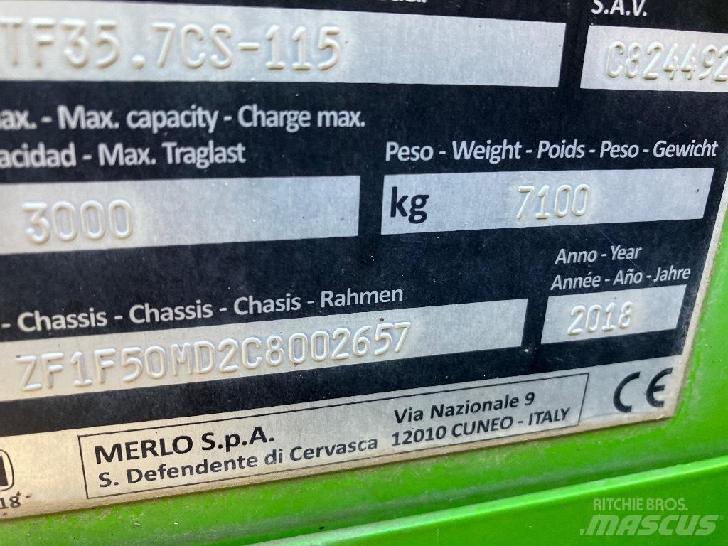 Merlo 35.7 CS 農業用テレハンドラー