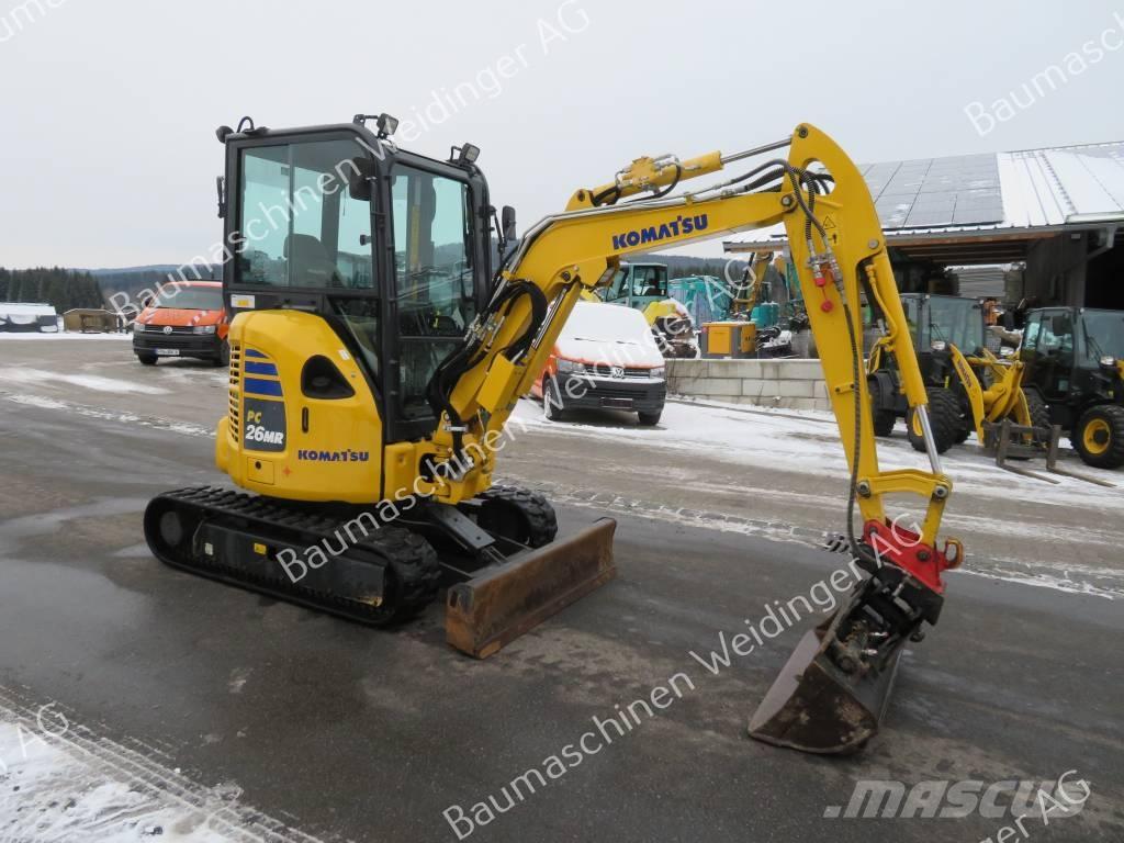 Komatsu PC 26 MR-5 ミニ油圧ショベル 7t以下（ミニユンボ・ミニディガー）