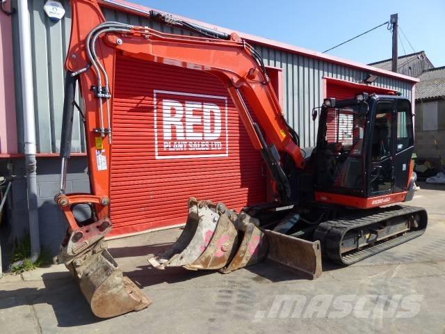 Kubota KX 080-4 中型油圧ショベル 7ｔ-12ｔ（ユンボ・パワーショベル・バックホー）