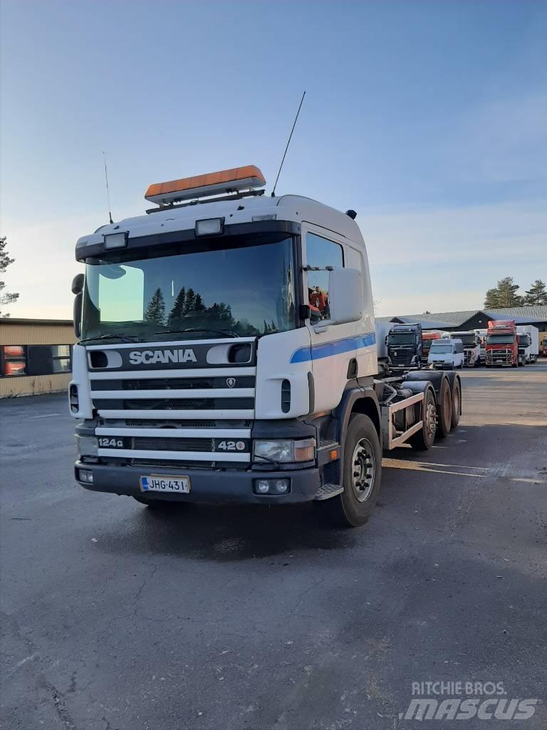 Scania P 124 アームロール