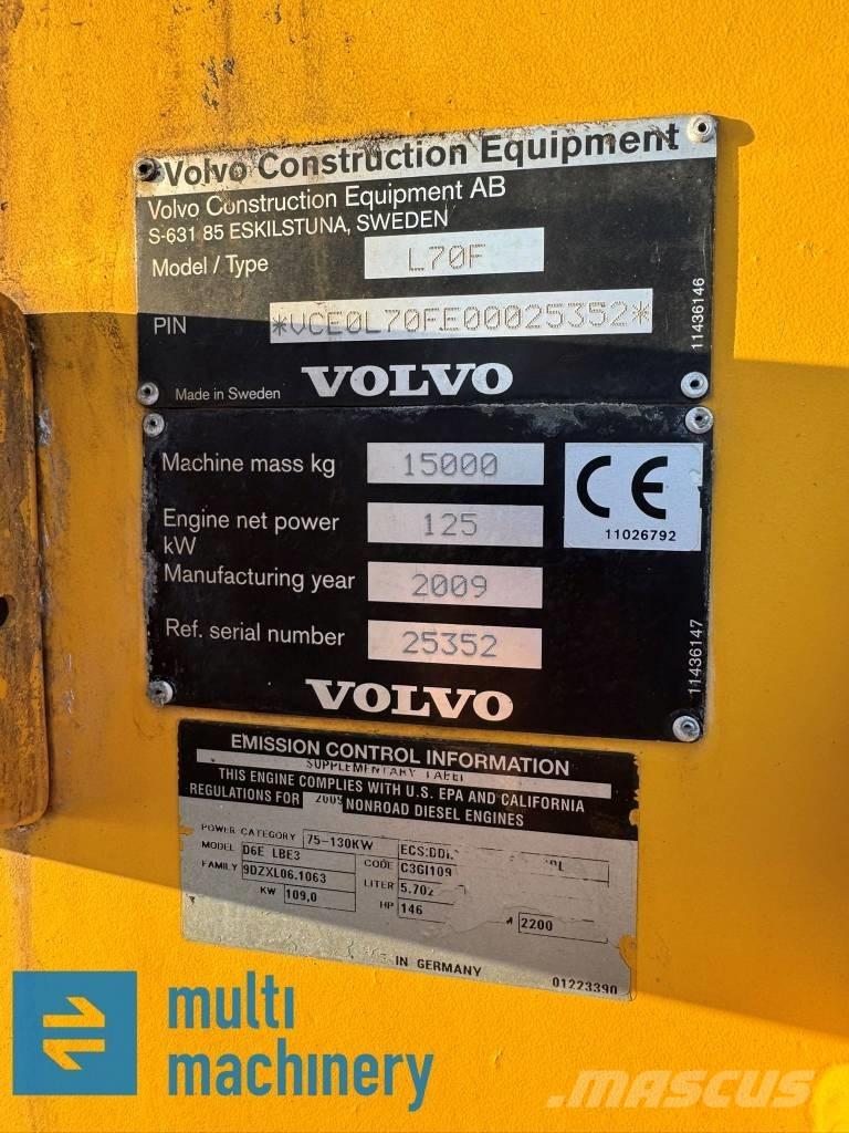 Volvo L 70 F ホイールローダー・タイヤショベル